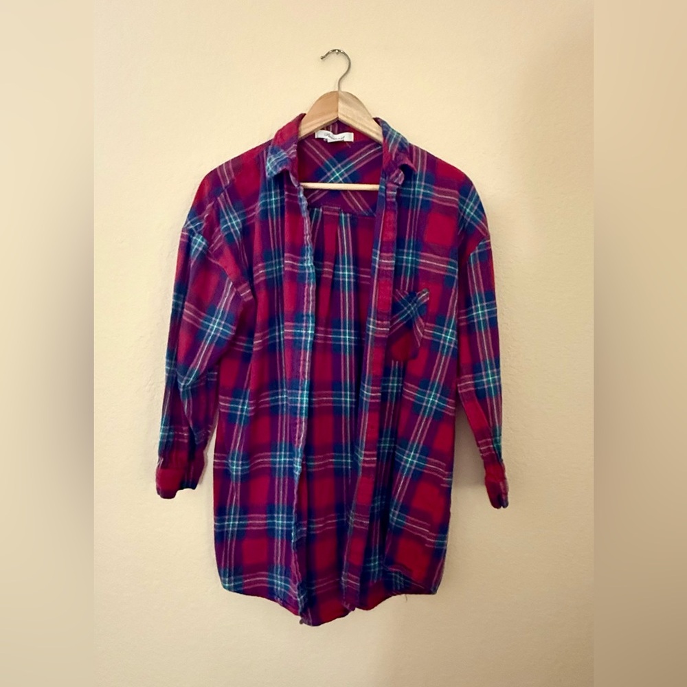 Passport Vibrant Plaid Cotton Shirt